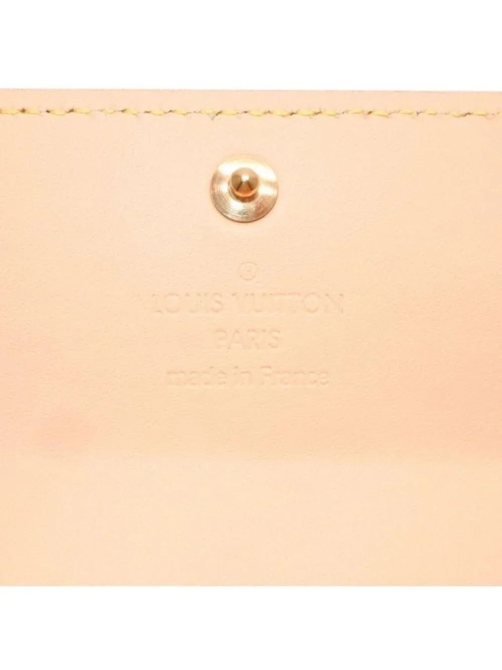 Louis Vuitton Porte Monnaie Plastic Coin Purse Monogram Multicolor White